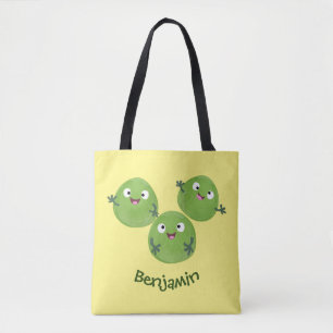 Bolso De Tela Funny Brussels brota personalizado de verduras