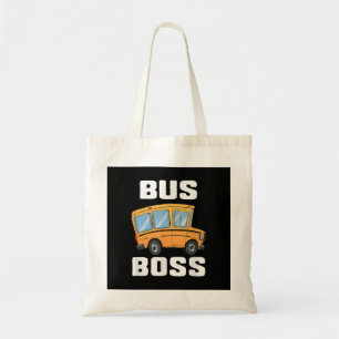 Bolso De Tela Funny Bus Boss School Bus Driver
