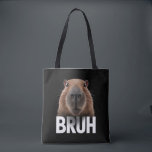 Bolso De Tela Funny Capybara Bruh<br><div class="desc">Funny Capybara Bruh</div>