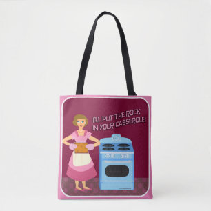 Bolso De Tela Funny Casserole Sarcastic Kitsch Divertido ama de 