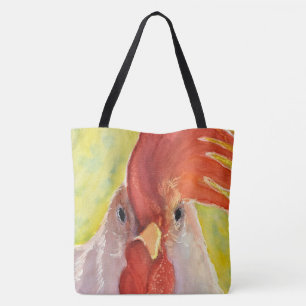 Bolso De Tela Funny Chicken Tote Bag