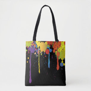 Bolso De Tela FUNNY COLOR SPLASHes II + tu trasero. e ideas