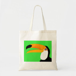 Bolso De Tela Funny comic cartoon Toucan bird smile