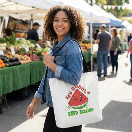 Bolso De Tela Funny cute cartoon Kawaii Drawing illustration