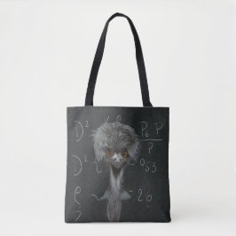 Bolso De Tela Funny Emu Einstein