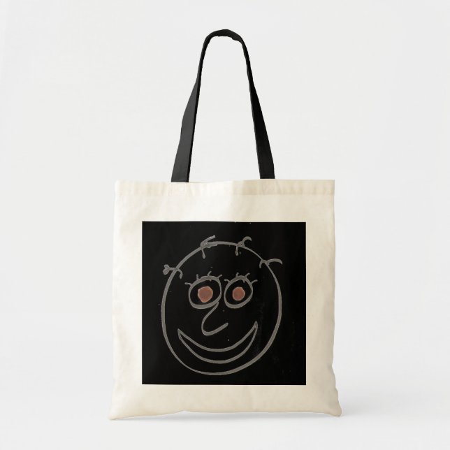 Bolso De Tela Funny Faces Bag (Frente)