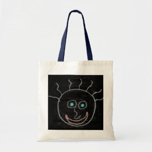 Bolso De Tela Funny Faces Bag