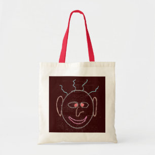 Bolso De Tela Funny Faces Bag