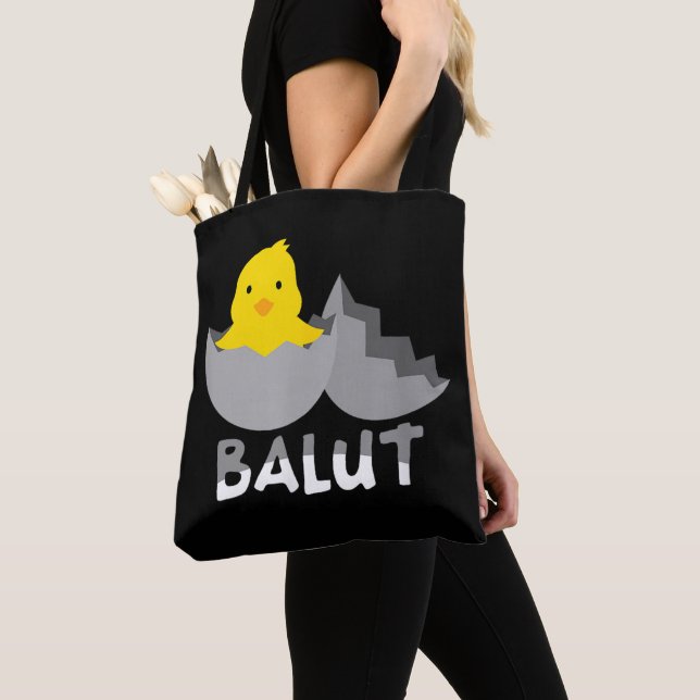 Bolso De Tela Funny Filipino Balut (Detalle)