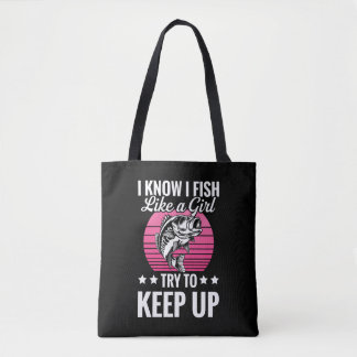 Bolso De Tela Funny Fishing Themed