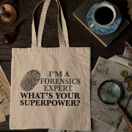 Bolso De Tela Funny Forensicate Expert