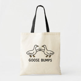 Bolso De Tela Funny Goose Bumps Cartoon | Fist Bump Geese Animal