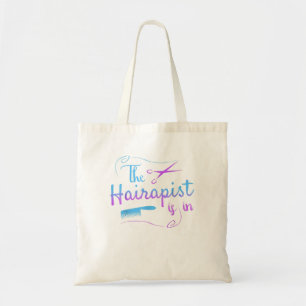 Bolso De Tela Funny Hairstylist Hairapist Está En Barber