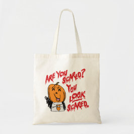 Bolso De Tela Funny Halloween Are You Scared?