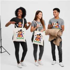 Bolso De Tela Funny Halloween Capybara "Cappy ever After"