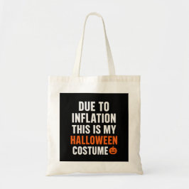 Bolso De Tela Funny Halloween Tote Bag – Due to Inflation