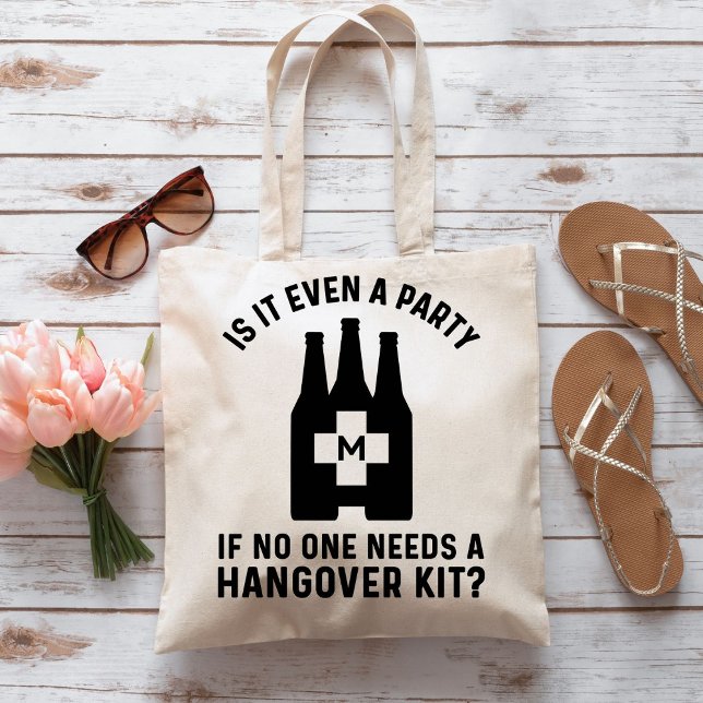 Bolso De Tela Funny Hangover Kit Monogramado (Subido por el creador)