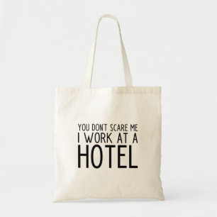 Bolso De Tela Funny Hotel Worker Tote Bag