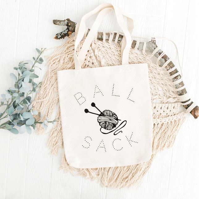 Bolso De Tela Funny Knitus Ball Sack (Subido por el creador)