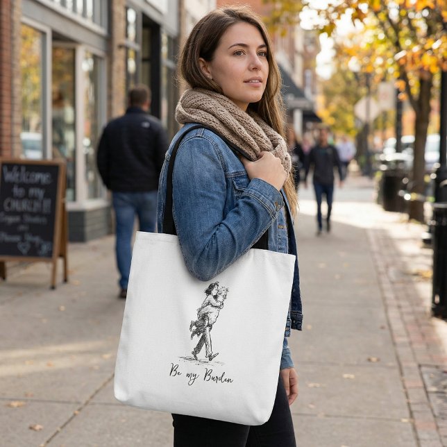 Bolso De Tela Funny  minimalist simple make it diy  (Subido por el creador)