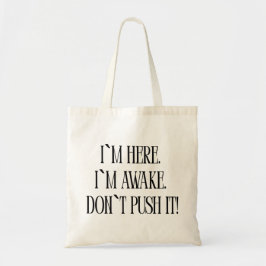 Bolso De Tela Funny Minimalist Tote Bag