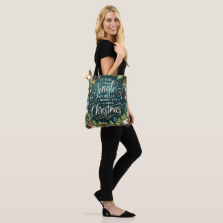 Bolso De Tela Funny Navidades Tote bag