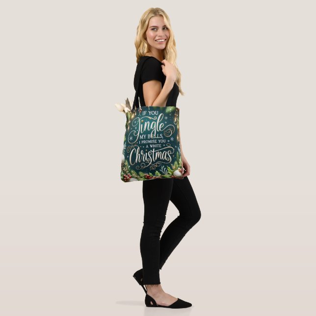 Bolso De Tela Funny Navidades Tote bag (Puesto)