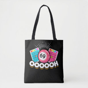 Bolso De Tela Funny Oooooh 69 Hincha del Bingo Reina LGBT