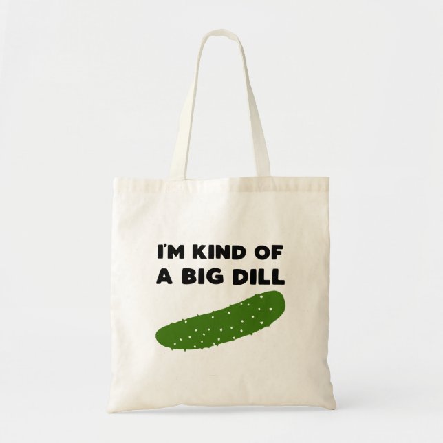 Bolso De Tela Funny Pickle Tote Bag (Frente)