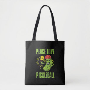 Bolso De Tela Funny Pickleball