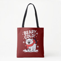 Funny Polar Beary Cold Navidades