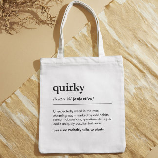Bolso De Tela Funny Quirky Definition Friend Gift 