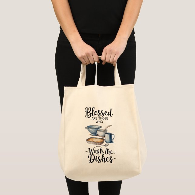 Bolso De Tela Funny Quote Grocery  (Anverso (producto))