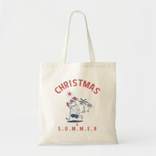 BOLSO DE TELA FUNNY SANTA EN JULIO
