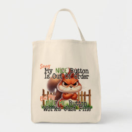 Bolso De Tela Funny Squirrel