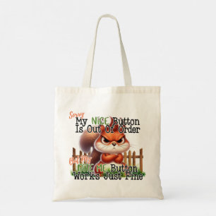 Bolso De Tela Funny Squirrel