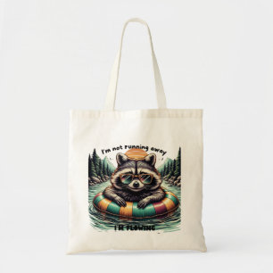 Bolso De Tela Funny T-shirt with a relaxed raccoon – “I'm not ru