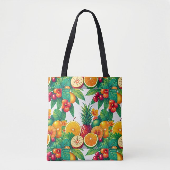Bolso De Tela Fusión de frutas (Anverso)