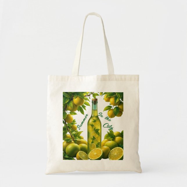 Bolso De Tela Fusión de frutas  (Frente)