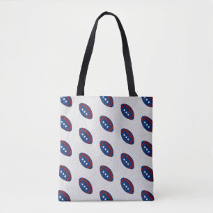 Bolso De Tela Fútbol Americano 4 de Julio Brillante