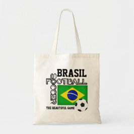 Bolso De Tela Fútbol BRASIL