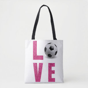 Bolso De Tela Fútbol de amor