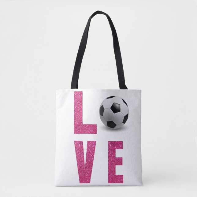 Bolso De Tela Fútbol de amor (Anverso)
