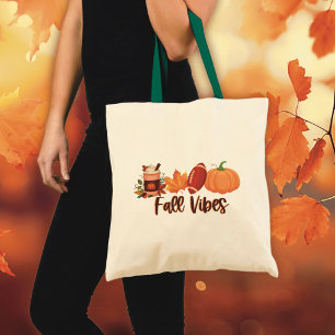 Bolso De Tela Fútbol de calabaza de calabaza para todos los gust