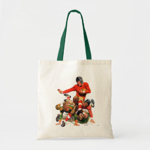 Bolso De Tela Fútbol de la universidad
