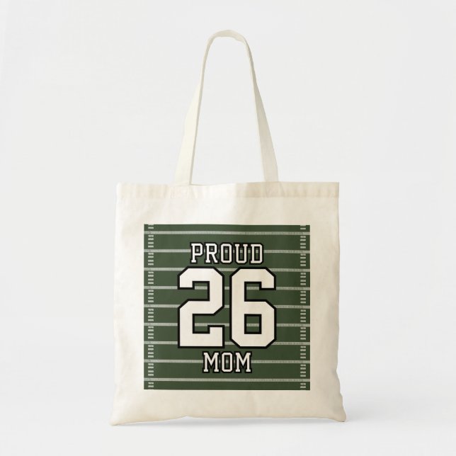 Bolso De Tela Fútbol Día de Partido (Frente)