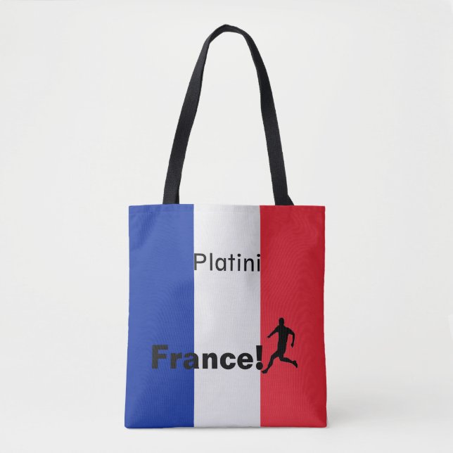Bolso De Tela Fútbol Francia, personalizable (Anverso)