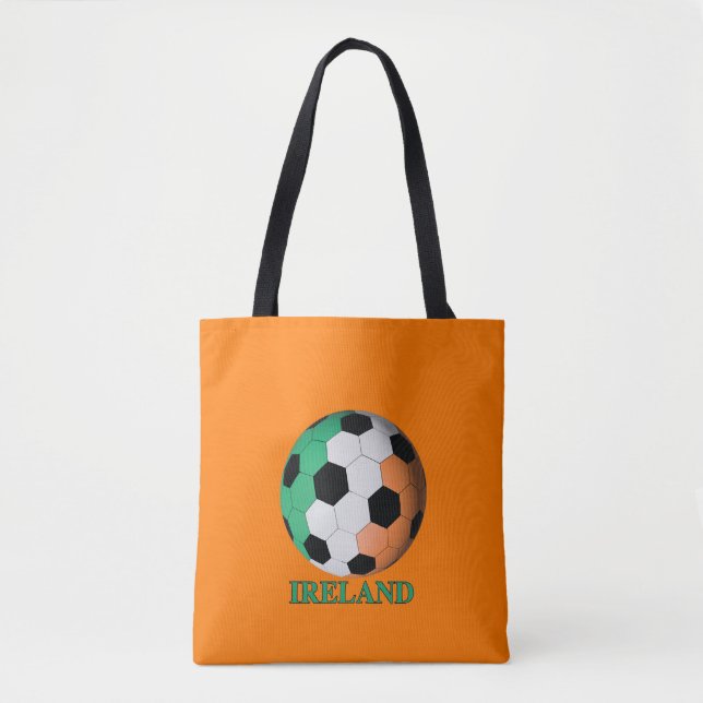 Bolso De Tela Fútbol Irlanda (Anverso)