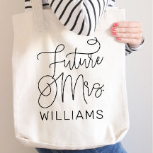 Futura Sra. Black Escritura Moderna Personalizada 