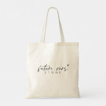 Futura Sra. Cita Matrimonio Tote Bag Bride